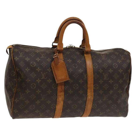 LOUIS VUITTON Monogram Keepall 45 Boston Bag M41428 - Picture 1 of 16